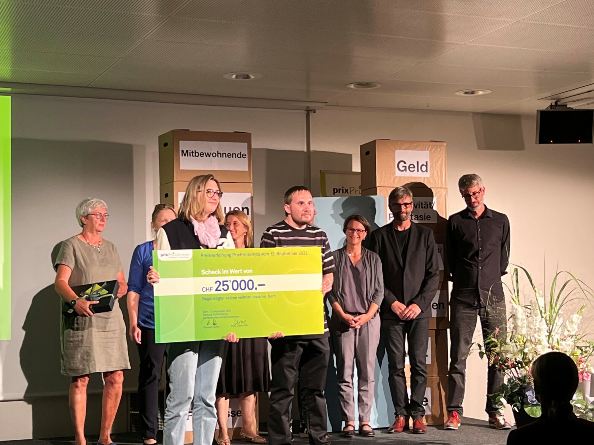 Insieme Preis für inklusives Wohnprojekt von insieme Kanton Bern | insieme.ch